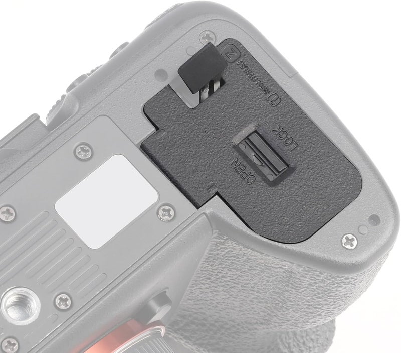 FocusFoto Battery Door Cover Lid Cap with Outlet Replacement for Sony Alpha A7IV, A7RIV, A7SIII, FX3, FX30, A1, A9II Camera Repair Parts - Image 5